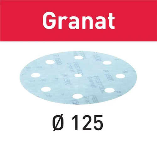 Festool Schleifscheibe STF D125/8 - P1000 GR/50 Granat