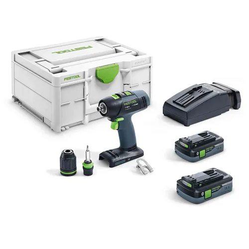 Festool Akku-Bohrschrauber T 18+3 HPC 4,0 I-Plus