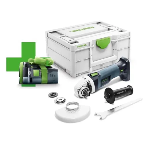 Festool Akku-Winkelschleifer AGC 18-125 EB-Basic-5,0