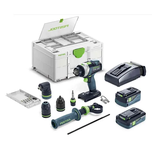 Festool Akku-Schlagbohrschrauber TPC 18/4 5,0/4,0 I-Set/XL QUADRIVE