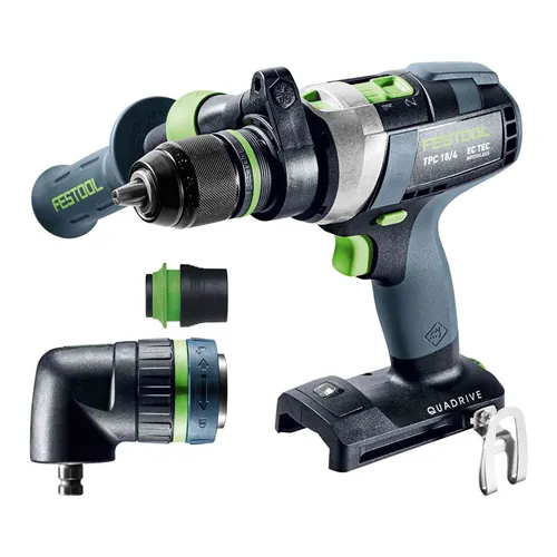Festool Akku-Schlagbohrschrauber TPC 18/4 I-Basic-Set QUADRIVE