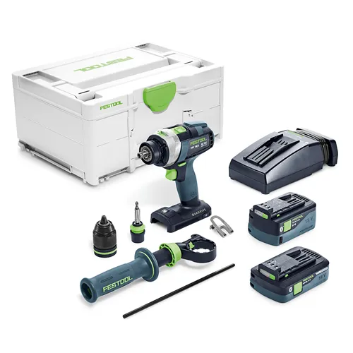 Festool Akku-Schlagbohrschrauber TPC 18/4 5,0/4,0 I-Plus QUADRIVE