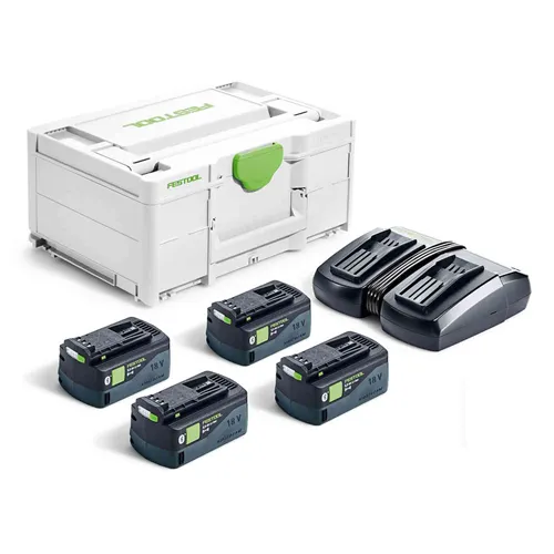 Festool Energie-Set SYS 18V 4x5,0/TCL 6 DUO