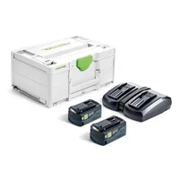 Festool Energie-Set SYS 18V 2xHP5,0/TCL6DUO
