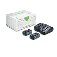 Festool Energie-Set SYS 18V 2xTBX4/TCL6DUO