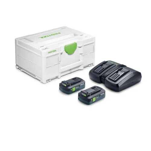 Festool Energie-Set SYS 18V 2xTBX4/TCL6DUO