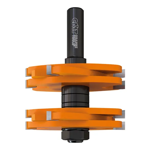 CMT Nut- und Federfräsersets - D75 I9,5-15,8 H27 S=12 HW