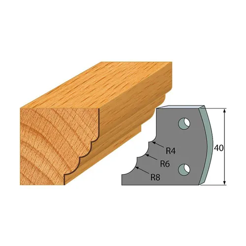 IGM Profil 132 - Abweiser-Paar 40×4 mm SP