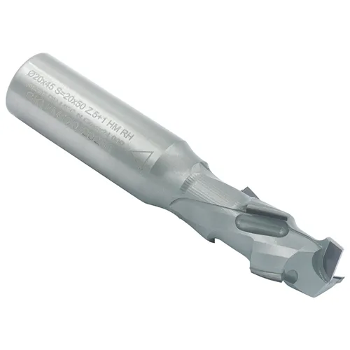 IGM Ekonomik Diamantfräser Z1+1 - D20x45 L105 S=20x50 (5DP)
