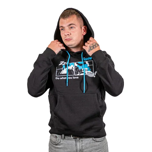 IGM Hoodie mit Kapuze Comics - Gr. L