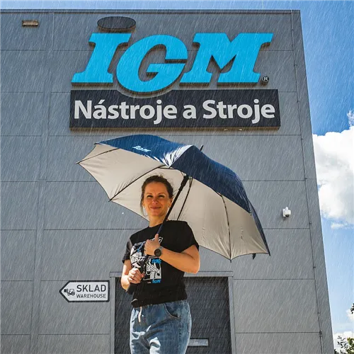 IGM Regenschirm, blau