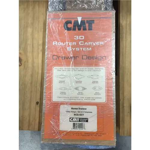 CMT Schnitzschablone für Schubladen und Möbel Römisch 190x65 mm (Ausgepackt)