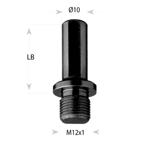 CMT C511 Adapter mit Zylinderschaft für Wechselbohrer-S10x20 LB27 L (Ausgepackt)