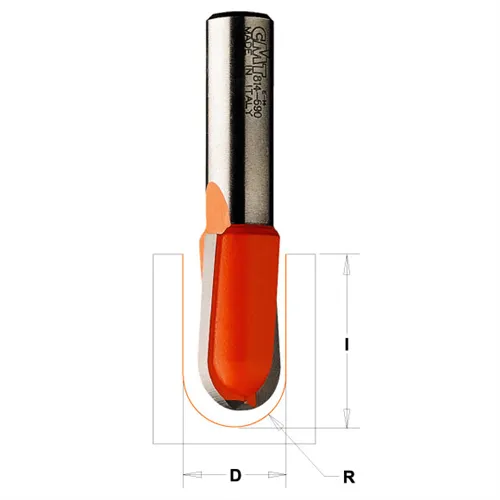 CMT C914 Hohlkehlfräser R25,4 D50,8x31,7 S=12 HW (Ausgepackt)