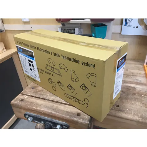 IGM Basis-Zubehörsatz für die Absaugung 100mm (Ausgepackt)