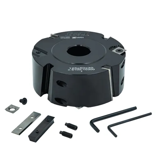 IGM F603 Falzmesserkopf ziehender Schnitt MAN, D125x50 d30 Z4 V4 STAHL (Ausgepackt)