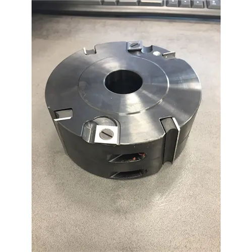 IGM F603 Falzmesserkopf ziehender Schnitt MAN, D125x50 d30 Z4 V4 STAHL (Ausgepackt)