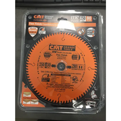 CMT ITK Ultradünnes Kreissägeblatt für Feinbearbeitung, D250x2,4 d30 Z80 HW (Ausgepackt)