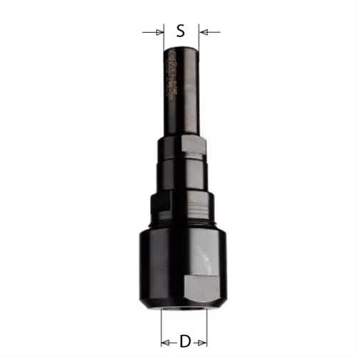 CMT Spannzangenfutter für Oberfräsen 796, für S=12,7mm D=12,7 (Ausgepackt)