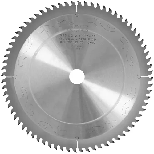 IGM Diamantsägeblatt für Laminat und Spanholz, D300x3,2 d30 Z72 H.4 (Gebraucht)