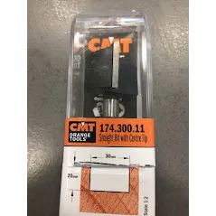 CMT C174 Nutfräser für Oberfräsen, D30x20 L70 S=8 HW (Ausgepackt)