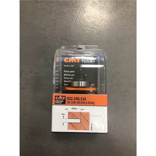 CMT C922 Schlitzfräser und Aufnahmedorne, D47,6x4 H12,8 S=8 HW (Ausgepackt)