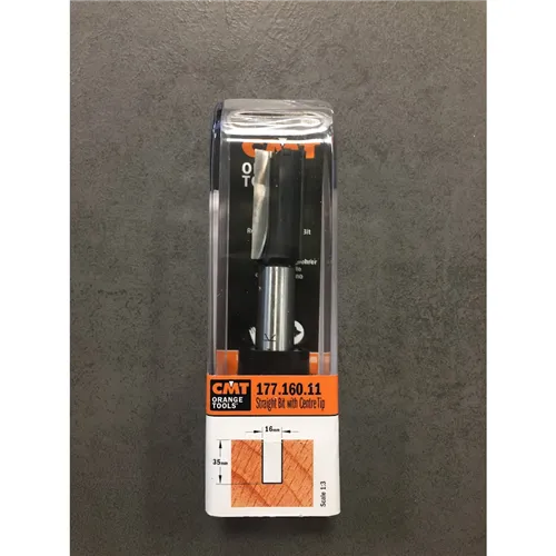 CMT C177 Nutfräser für Oberfräsen, D16x35 L90 S=12 HW (Ausgepackt)