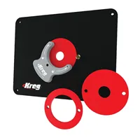 Kreg Frästisch-Einlegeplatte, ungebohrt (Ausgepackt)