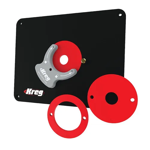 Kreg Frästisch-Einlegeplatte, ungebohrt (Ausgepackt)