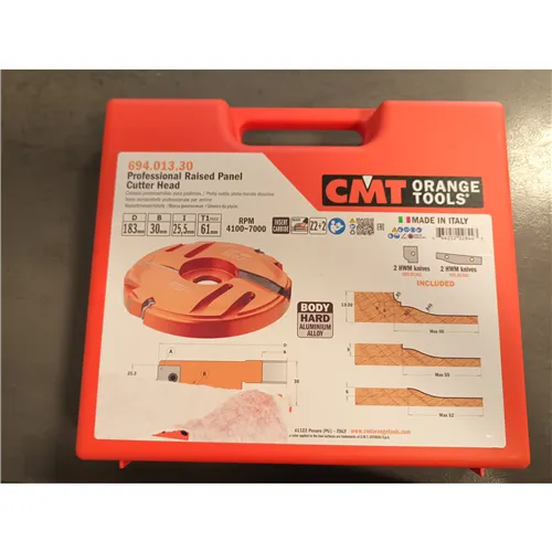 CMT Wechselplatten-Abplattmesserkopf MAN - D183x30 d30 Z2+2 ALU (Ausgepackt)