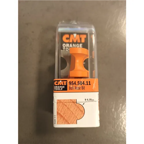 CMT 954 Halbstabfräser - R6,35 D28,6x25,5 B13,15 S=12 HW (Ausgepackt)