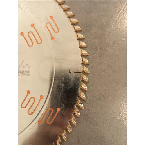 CMT Orange Chrome Kreissägeblätter aus Chrom für Rahmen - D250x3,0 d30 Z80 HW (Gebraucht)