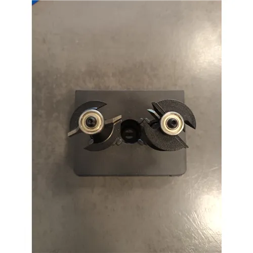 IGM M955 2-teilige Kantenverleimfräsersets - D40 I25,4 A30° S=12 HW (Gebraucht)
