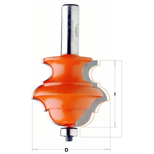 CMT Multiprofilfräser - D55,6x47 S=12 HW (Gebraucht)