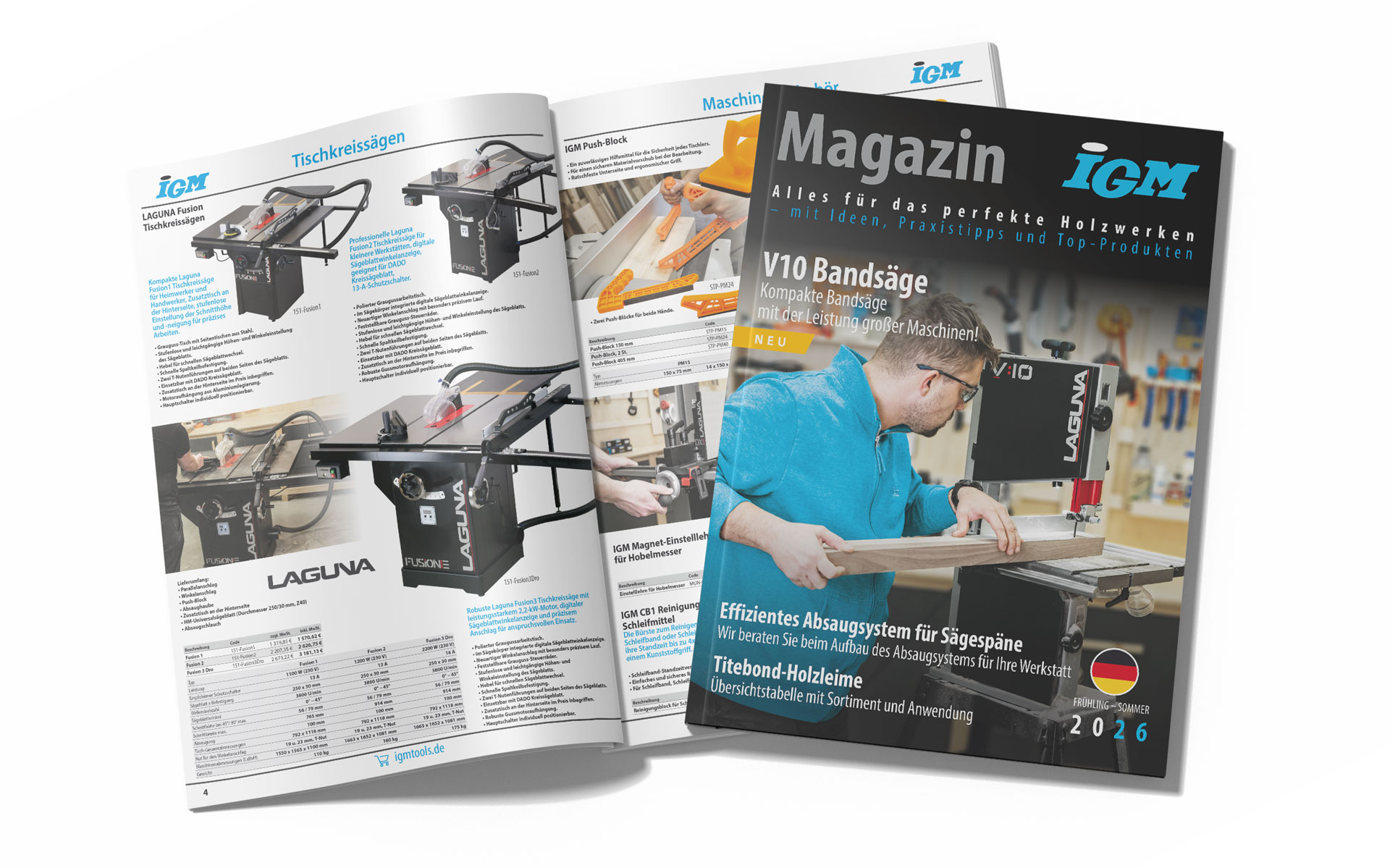 IGM-Magazin 2026 Frühling und Sommer